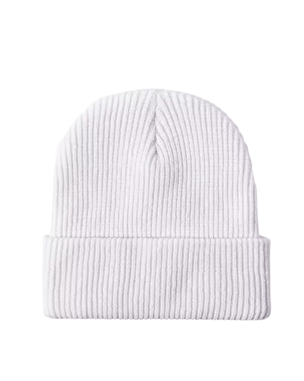 Echoblanks Cotton Beanie (WHITE)